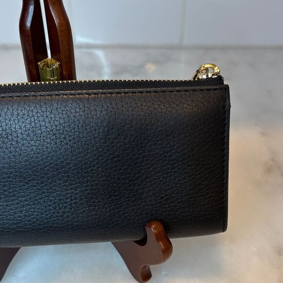 Michael Kors Pebbled Leather Full Sized Zipper Wallet - Picture 6 of 13